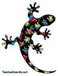 lizard applique pattern