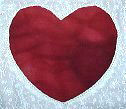 heart reverse applique