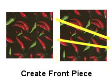 cut front pieces
