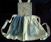 quilt block apron