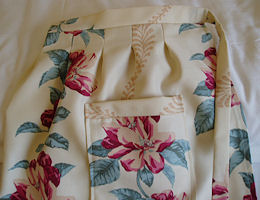 pleated with pocket