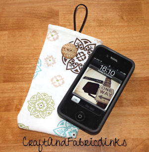 iPhone case sewing pattern