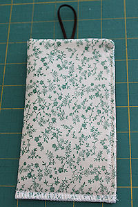stitched cell phone case