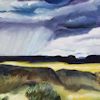 Arizona Desert Storm Coming Painting