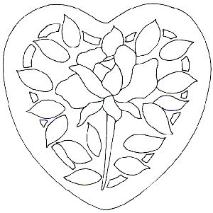 PATTERN вЂ“ Crocheted Rose Flower Applique вЂ” Flower 28