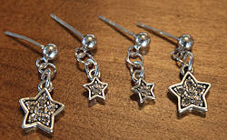 star studded earring