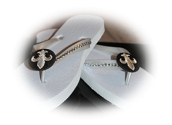 bling flip flops