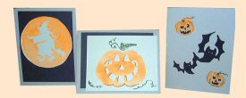 free Halloween card project