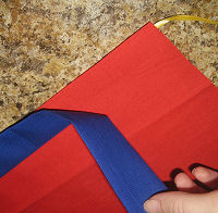 upper edge