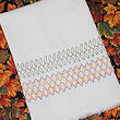 huck weave embroidery