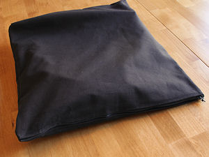 finished jumper cable storage bag