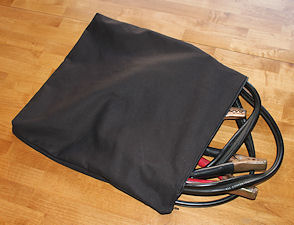jumper cable storage bag
