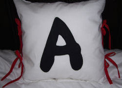 finished pillow