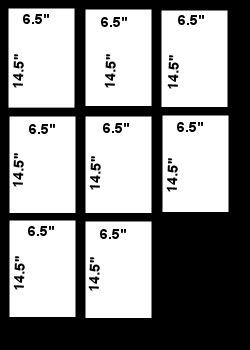 pocket fabric layout