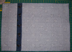 back pieces in place