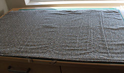 fabric folded