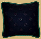 decorator pillow with piping trim