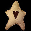 Grubby Star Christmas Ornament