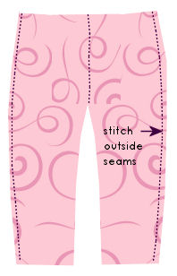 stitch outside seam
