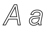 letter applique pattern