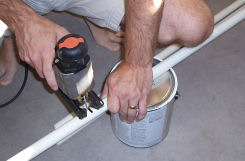 use saber saw to cut pipe