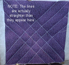 stitched lines