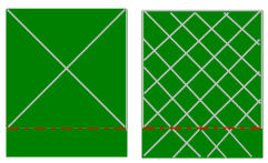 non square fabric