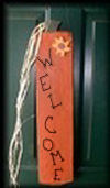 welcome pumpkin pattern