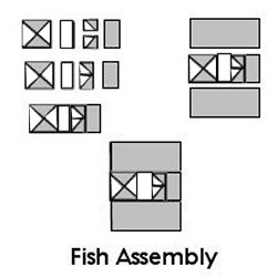fish quilt block