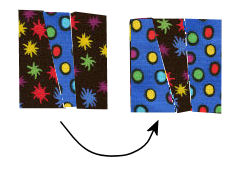 double cut quilt