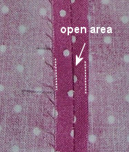finish open area
