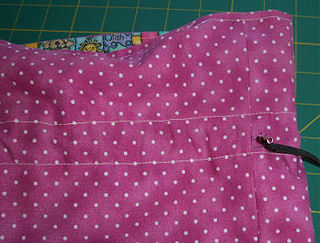 add lace to second side
