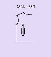 back shirt dart