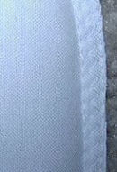 zig zag around outer edge
