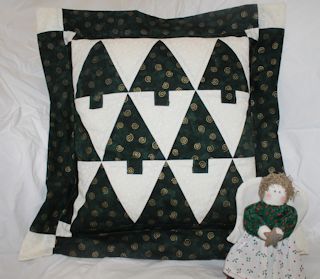 Christmas pillow sewing pattern