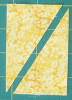 cut diagonally