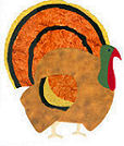 turkey applique