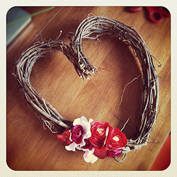 heart wreath