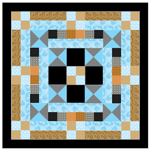 geometric quilt