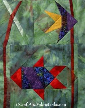 fish quilt block patterns