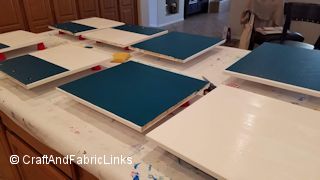 how to paint guest room bed tables