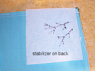 stabilizer for free motion embroidery