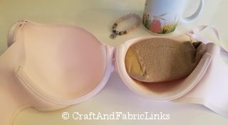 DIY lumpectomy bra