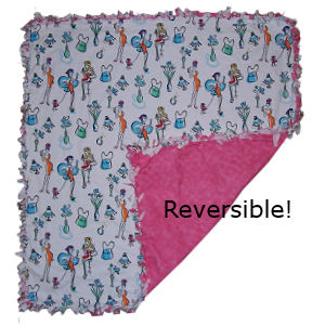 Tied Fleece Blanket - Crafts For All Seasons