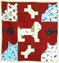   Blog Archive   Free apron pattern made with whimsy dog fabrics