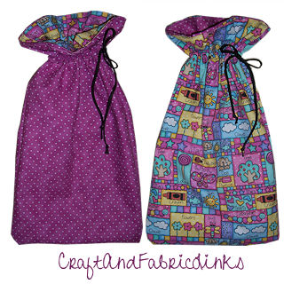 November 28 ~ Drawstring Bags В« Sew,Mama,Sew! Blog