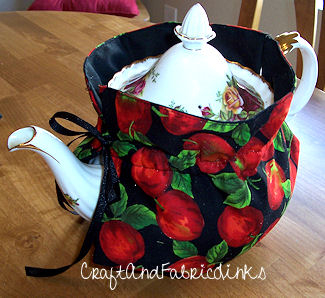 tea cozy pattern using gathering