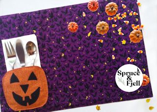 pumpkin placemat sewing pattern