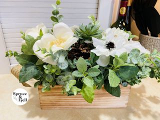 wood bowl centerpiece project