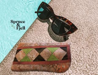 seminole pieced glasses case